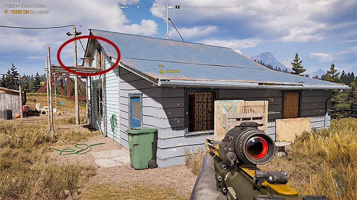 Wejście do Nawiedzonego Domu jest zamknięte i musisz zacząć od rozwiązania tego problemu - Jak dostać się do Nawiedzonego Domu w Far Cry 5? - Far Cry 5 - poradnik do gry