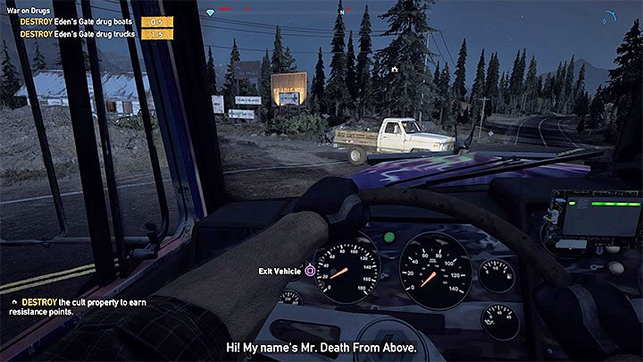 Zadanie to pojawi się w dzienniku automatycznie po tym jak zaliczysz misję fabularną Areszt w Hope County - Wojna narkotykowa | Rzeka Henbane | Solucja Far Cry 5 - Far Cry 5 - poradnik do gry