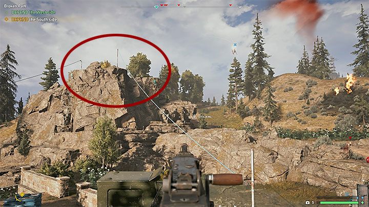 Od jednej z osób na terenie dawnego posterunku dowiesz się o planowanym kontrataku ze strony kultystów - Misje poboczne | Rzeka Henbane | Solucja Far Cry 5 - Far Cry 5 - poradnik do gry