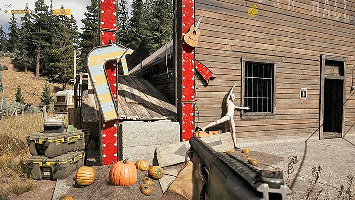 Po zgromadzeniu składników spotkaj się ponownie z Aaronem w miasteczku Prosperity - Misje poboczne | Rzeka Henbane | Solucja Far Cry 5 - Far Cry 5 - poradnik do gry