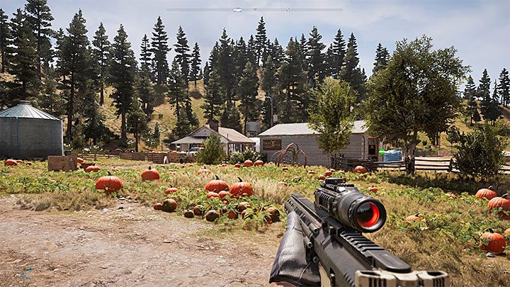 Musisz dotrzeć na Dyniową Farmę Rae-Rae (Rae-Raes Pumpkin Farm) - Far Cry 5 - Najlepszy przyjaciel człowieka - Far Cry 5 - poradnik do gry