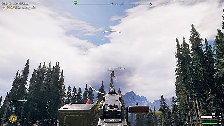 Wyrusz w stronę wskazanego skrzyżowania - Lepsza zmiana | Góry Whitetail | Solucja Far Cry 5 - Far Cry 5 - poradnik do gry