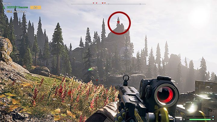 Wkrótce awansujesz do kolejnej części misji i ona zakłada pojedynek z bossem - Tylko ty | Góry Whitetail | Solucja Far Cry 5 - Far Cry 5 - poradnik do gry