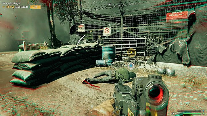 W celu przystąpienia do tego zakończenia wybierz górną opcję spośród dwóch dostępnych (Resist) - Gdzie wszystko się zaczęło - główne zakończenia Far Cry 5 | Finał - Far Cry 5 - poradnik do gry