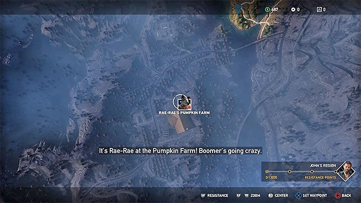 Na potrzeby przyłączenia psa Boomera dotrzyj do Dyniowej Farmy Rae-Rae w Dolinie Holland - Specjaliści, towarzysze w Far Cry 5 - Far Cry 5 - poradnik do gry