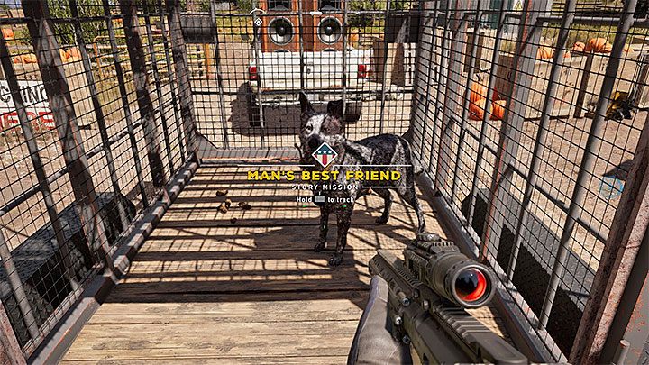 Po znalezieniu się na farmie załączy się krótka misja fabularna Najlepszy przyjaciel człowieka - Specjaliści, towarzysze w Far Cry 5 - Far Cry 5 - poradnik do gry