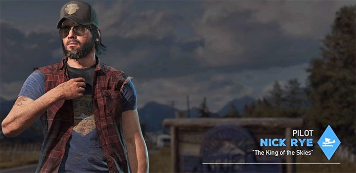 Nick Rye to drugi specjalista z listy w grze Far Cry 5 - Specjaliści, towarzysze w Far Cry 5 - Far Cry 5 - poradnik do gry