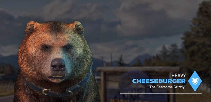 Cheeseburger to czwarty specjalista z listy w grze Far Cry 5 - Specjaliści, towarzysze w Far Cry 5 - Far Cry 5 - poradnik do gry
