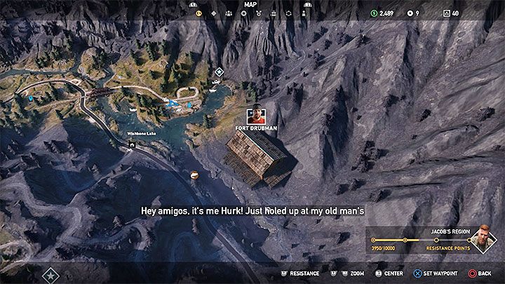 Na potrzeby przyłączenia Hurka dotrzyj do Fortu Drubman w Górach Whitetail - Specjaliści, towarzysze w Far Cry 5 - Far Cry 5 - poradnik do gry