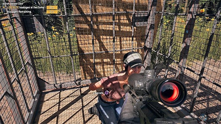 Z Jess możesz spotkać się dopiero po uwolnieniu jej w ramach misji fabularnej Tartak Baronów - Najlepiej smakuje na zimno (nowy towarzysz Jess Black) | Góry Whitetail - Far Cry 5 - poradnik do gry