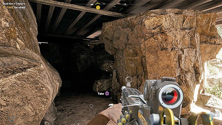 Musisz dostać się do wnętrza chatki sąsiadującej ze skrzynką z listem - Lokacje kultu i skrytki prepperskie na Rzece Henbane | Rzeka Henbane | Far Cry 5 - Far Cry 5 - poradnik do gry