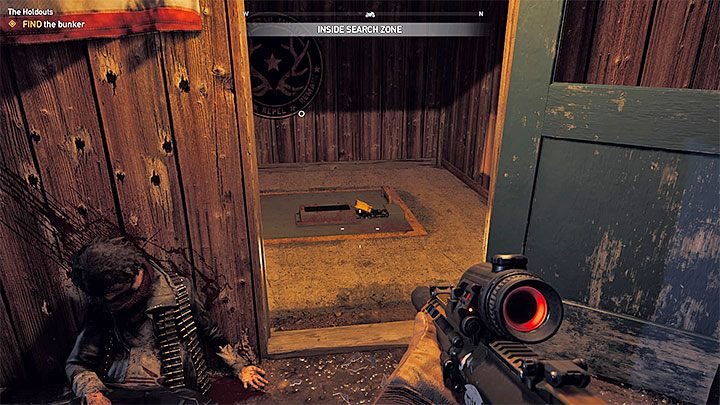 Wyjdź z budynku - Lokacje kultu i skrytki prepperskie w Górach Whitetail | Góry Whitetail - Far Cry 5 - poradnik do gry