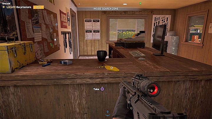 Od jednej z osób na terenie byłego posterunku dowiesz się o zaginionych członkach ruchu oporu - Misje Poboczne | Dolina Holland | Solucja Far Cry 5 - Far Cry 5 - poradnik do gry