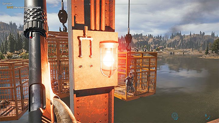 Musisz jeszcze na sam koniec uwolnić wszystkich zakładników - Zbawienie | Rzeka Henbane | Solucja Far Cry 5 - Far Cry 5 - poradnik do gry