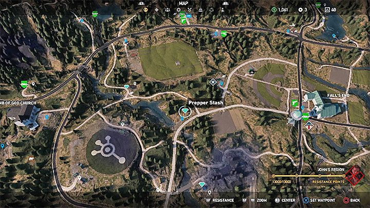 To jedna ze skrytek prepperskich w Dolinie Holland - Lokacje kultu i skrytki prepperskie | Dolina Holland | Solucja Far Cry 5 - Far Cry 5 - poradnik do gry