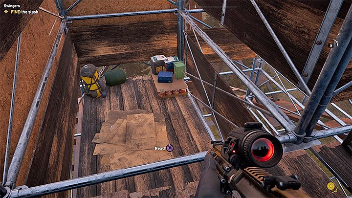 Do zaliczenia tej misji potrzebna ci będzie Kotwiczka - zakup powiązany z nią talent (umiejętność) - Lokacje kultu i skrytki prepperskie | Dolina Holland | Solucja Far Cry 5 - Far Cry 5 - poradnik do gry