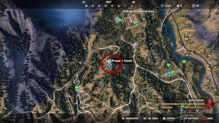 To jedna ze skrytek prepperskich w Dolinie Holland - Lokacje kultu i skrytki prepperskie | Dolina Holland | Solucja Far Cry 5 - Far Cry 5 - poradnik do gry