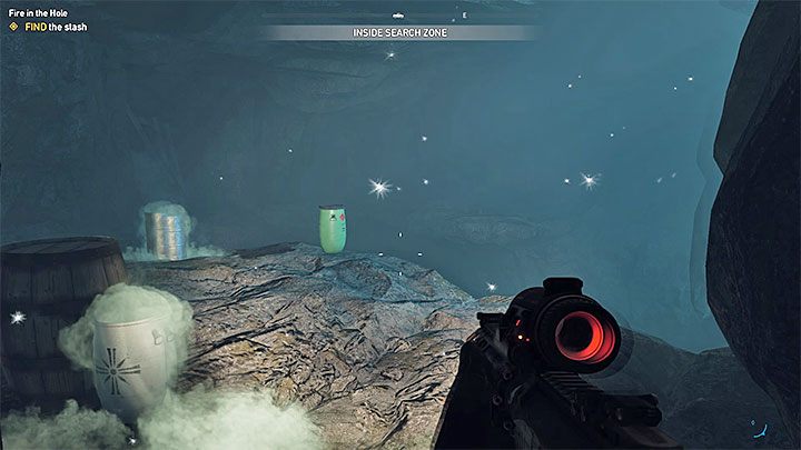 Na potrzeby dotarcia do skarbu musisz przejść przez kopalnię - Lokacje kultu i skrytki prepperskie | Dolina Holland | Solucja Far Cry 5 - Far Cry 5 - poradnik do gry