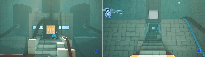 Podejdź do panelu i aktywuj go - Chapter 5 - Tangled (The Machine) - Solucja Q.U.B.E. 2 - Q.U.B.E. 2 - poradnik do gry