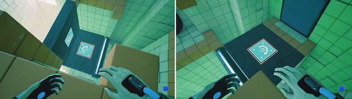 Po raz kolejny aktywuj środkowy panel, a następnie ustaw ściankę do pozycji pionowej - Chapter 6 - Fragile Dreams - Solucja Q.U.B.E. 2 - Q.U.B.E. 2 - poradnik do gry