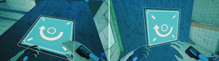 Stań w wyznaczonym miejscu po czym aktywuj panel - Chapter 6 - Fragile Dreams - Solucja Q.U.B.E. 2 - Q.U.B.E. 2 - poradnik do gry