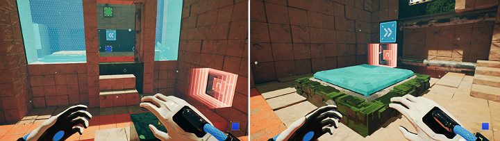 Twoja postać przeleci całą długość lokacji i wyląduje po drugiej stronie - Chapter 8 - The Fall of Man - Solucja Q.U.B.E. 2 - Q.U.B.E. 2 - poradnik do gry