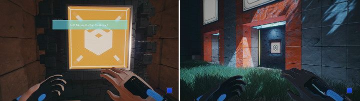 Aktywuj komputer i wyjdź z pomieszczenia po czym udaj się do drzwi z prawej strony - Chapter 10 - Uncomfortable Truths - Solucja Q.U.B.E. 2 - Q.U.B.E. 2 - poradnik do gry