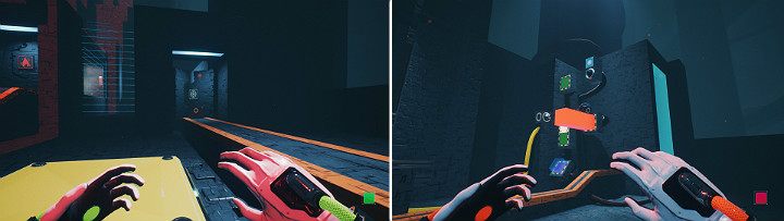 Zielona kostka otworzy drzwi z których skorzystasz w późniejszym czasie - Chapter 11 - The Abyss - Solucja Q.U.B.E. 2 - Q.U.B.E. 2 - poradnik do gry