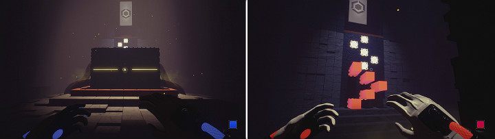 Podejdź do dużego sześcianu i aktywuj go - Ruined - Solucja Q.U.B.E. 2 - Q.U.B.E. 2 - poradnik do gry