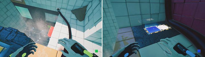 Zejdź z przycisku, aby suwnica wróciła na swoje miejsce - Chapter 7 - The Edge - Solucja Q.U.B.E. 2 - Q.U.B.E. 2 - poradnik do gry