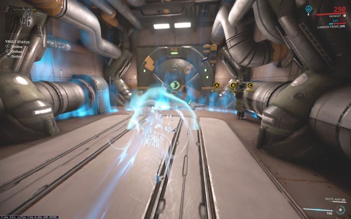 Kosztuje 25 energii - Podstawowe ruchy Operatora - Operator w Warframe - Warframe - poradnik do gry
