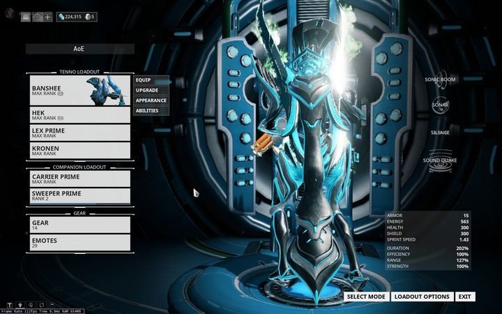 Bronie oraz Warframe możesz modyfikować poprzez wejście na statku w Arsenał->Ulepsz - Modyfikowanie broni i Warframe - Warframe - poradnik do gry