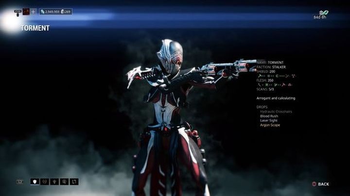 Przypomina Limbo - Stalker (frakcja) - bossowie w Warframe - Warframe - poradnik do gry