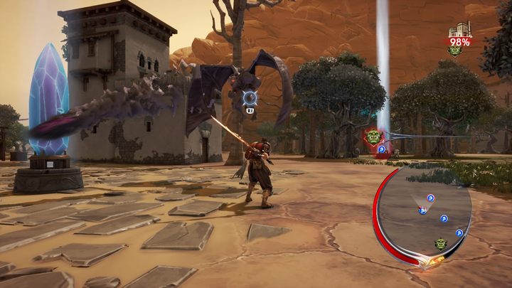 Jedyny latający przeciwnik - Rodzaje przeciwników w Extinction - Extinction - poradnik do gry