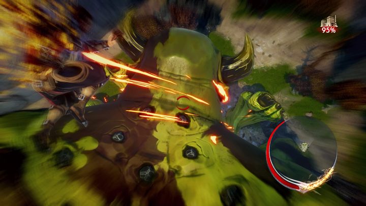 Aby pokonać Raveni musimy mieć pełny pasek Killstrike - Walka z Raveni oraz rodzaje pancerzy w Extinction - Extinction - poradnik do gry