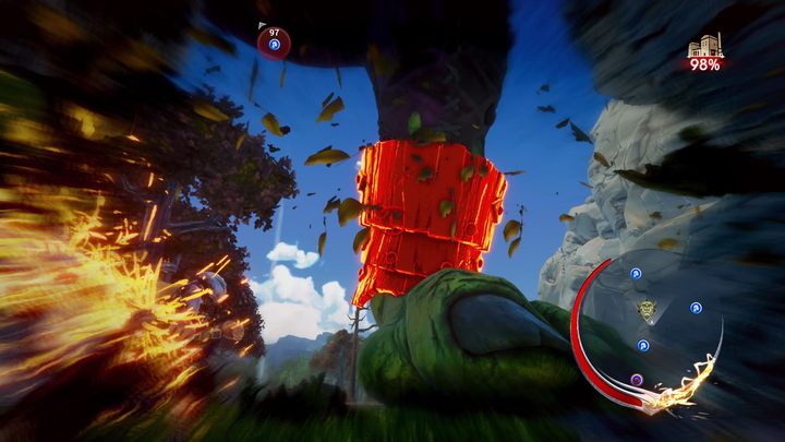 Pierwszy Raveni wyposażony jest w drewniany pancerz - Rozdział 1 - Zadania główne w Extinction - Extinction - poradnik do gry