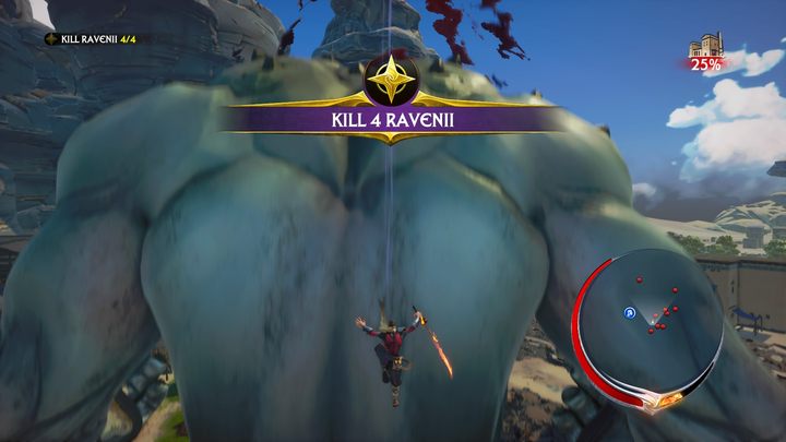 Po rozpoczęciu misji mija kilkanaście sekund, zanim pojawi się pierwszy Raveni - Rozdział 5 - Zadania główne w Extinction - Extinction - poradnik do gry