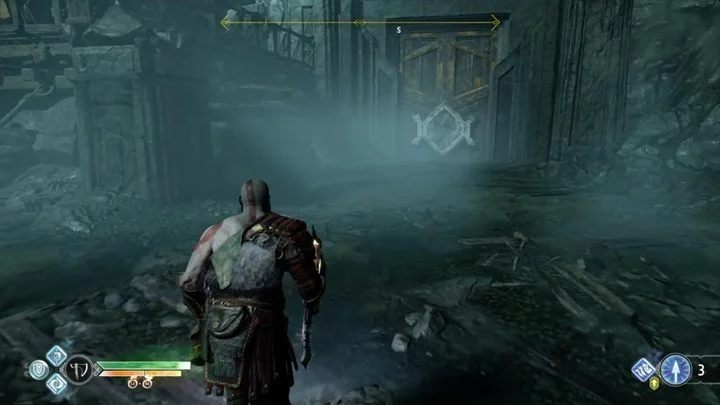 Walkiria Eir przebywa w jednej z ukrytych komnat gry - God Of War: Walkiria Eir, Góra - jak pokonać? - God Of War - poradnik do gry