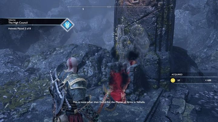 Komentarz: Zadanie Wysoka Rada rozpoczniesz po dotarciu do Rady Walkirii, lub po pokonaniu któreś z nich - God Of War: Przysługi - spis wszystkich zadań - God Of War - poradnik do gry