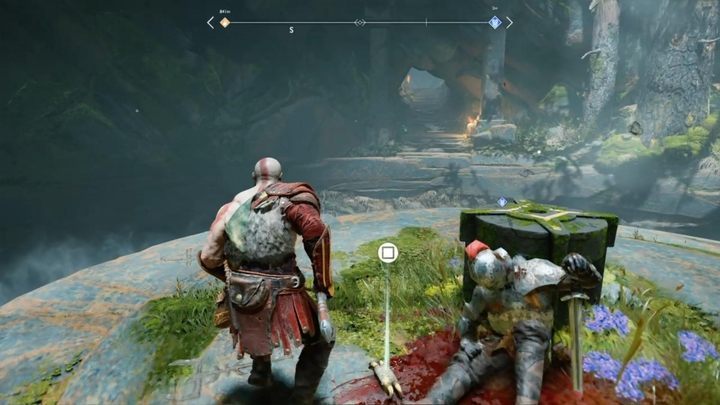 Lokalizacja mapy: Magazyn Fafnira, w świątyni - God Of War: Mapy Skarbów - lista wszystkich, porady - God Of War - poradnik do gry