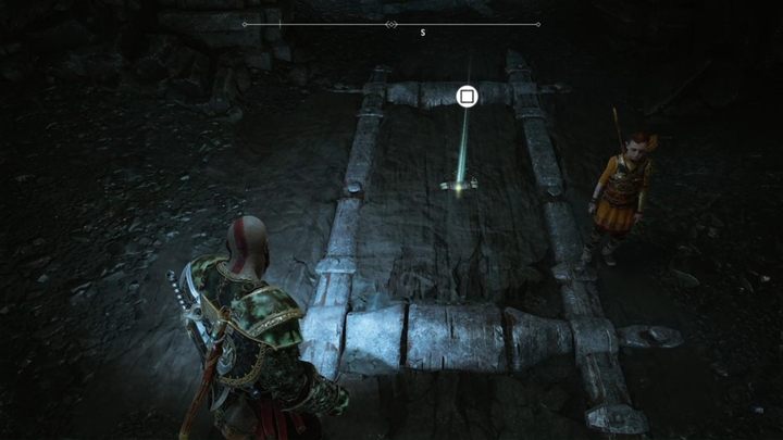 Lokalizacja mapy: Góra - mapę znajdziesz podczas misji Wróć na Szczyt, będzie w tunelu, blisko wyjścia na szczyt i sklepu Sindriego - God Of War: Mapy Skarbów - lista wszystkich, porady - God Of War - poradnik do gry