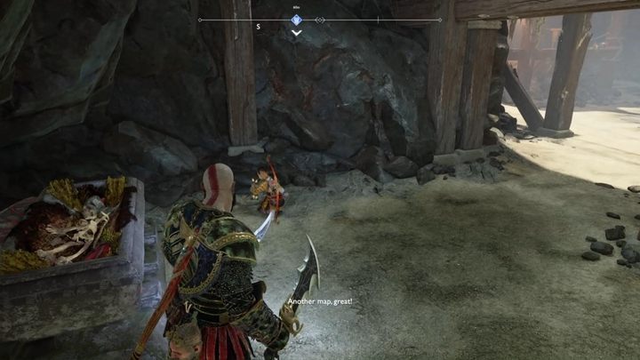 Lokalizacja mapy: Kopalnie Landsudr - mapę znajdziesz w małej jaskini - God Of War: Mapy Skarbów - lista wszystkich, porady - God Of War - poradnik do gry