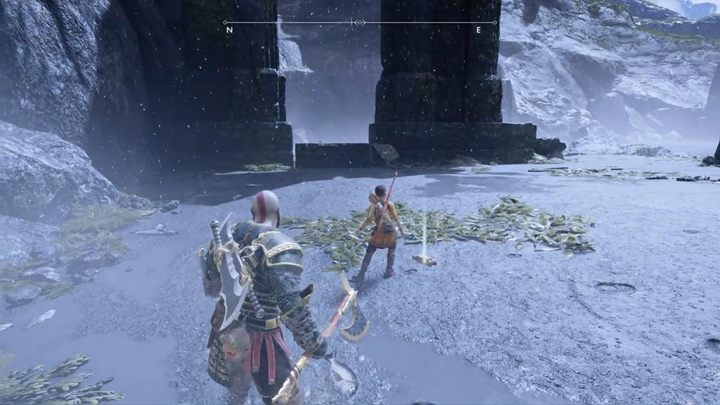 Lokalizacja mapy: Ruiny Pradawnych - mapę znajdziesz na wyspie, niedaleko kamiennej bramy - God Of War: Mapy Skarbów - lista wszystkich, porady - God Of War - poradnik do gry