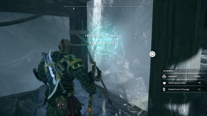 Miejsce odkopania skarbu: Twierdza Northri - Skarb znajdziesz na wieży, niedaleko młyna wodnego - God Of War: Mapy Skarbów - lista wszystkich, porady - God Of War - poradnik do gry