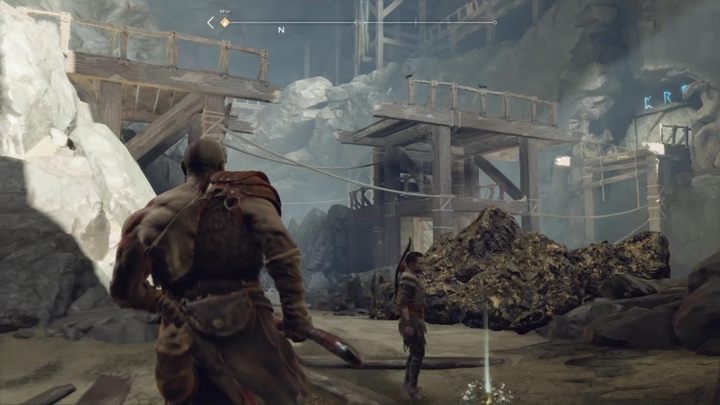 Lokalizacja mapy: Kopalnie Volundr - mapę znajdziesz niedaleko runicznej bramy - God Of War: Mapy Skarbów - lista wszystkich, porady - God Of War - poradnik do gry