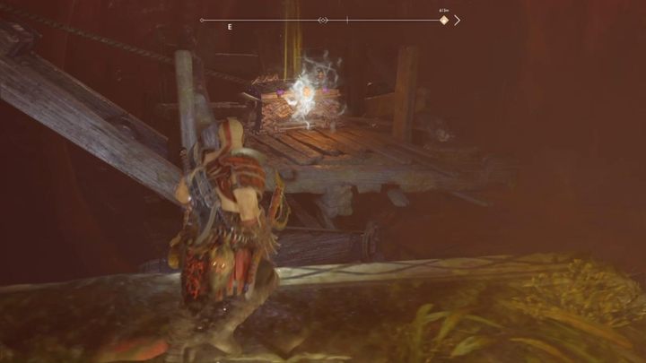 Ostatni fragment jest w brzuchu Jormunganda, blisko skrzyni z okiem Mimira - God Of War: Niflheim - Echa mgły, porady - God Of War - poradnik do gry
