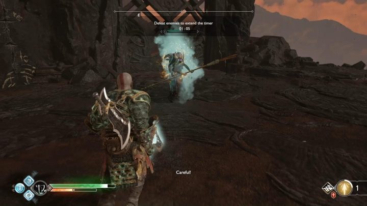 Cel: Zabij wrogów, aby wydłużyć czas - God Of War: Muspelheim - wszystkie próby/wyzwania - God Of War - poradnik do gry