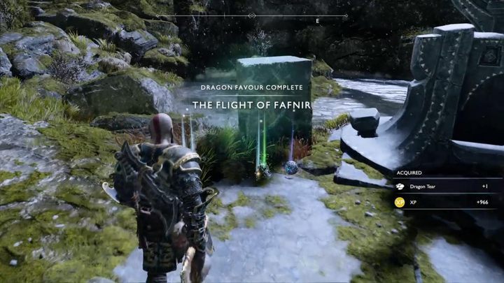 Nagrody za wykonanie zadania: Rzadkie zaklęcie, smocza łza, 615 XP - God Of War: Uwolnij smoki - lista, porady - God Of War - poradnik do gry