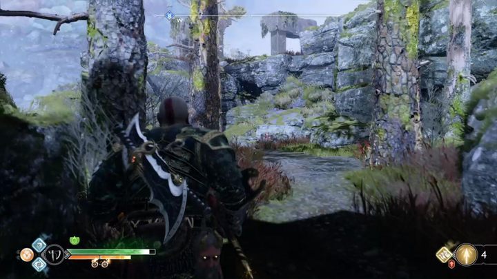 Komentarz: Drugi ołtarz znajdziesz niedaleko ruin, w jaskini zaraz koło nich - God Of War: Uwolnij smoki - lista, porady - God Of War - poradnik do gry