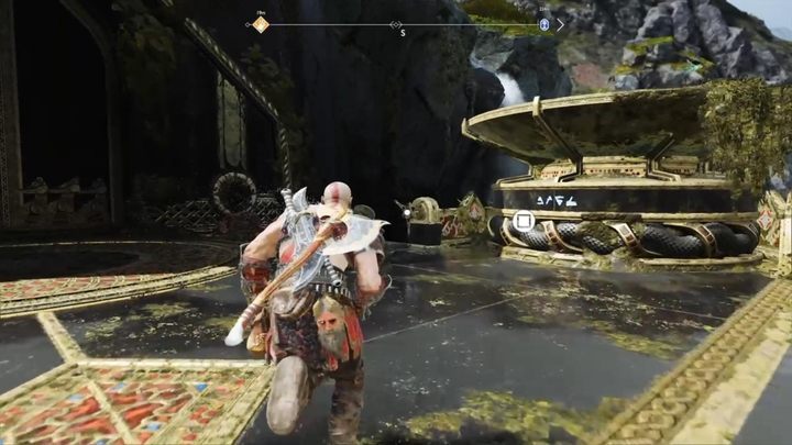 Komentarz: Pierwsze palenisko znajdziesz na końcu mostu, niedaleko przejścia - God Of War: Światło Świata - solucja, opis przejścia - God Of War - poradnik do gry